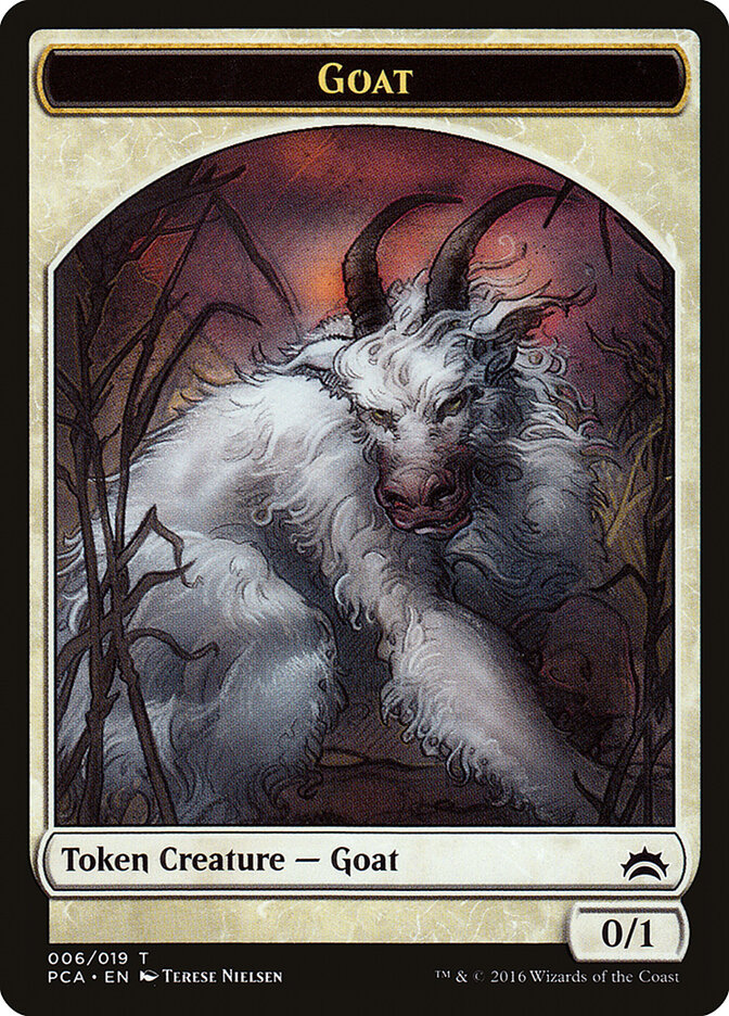 Goat card front