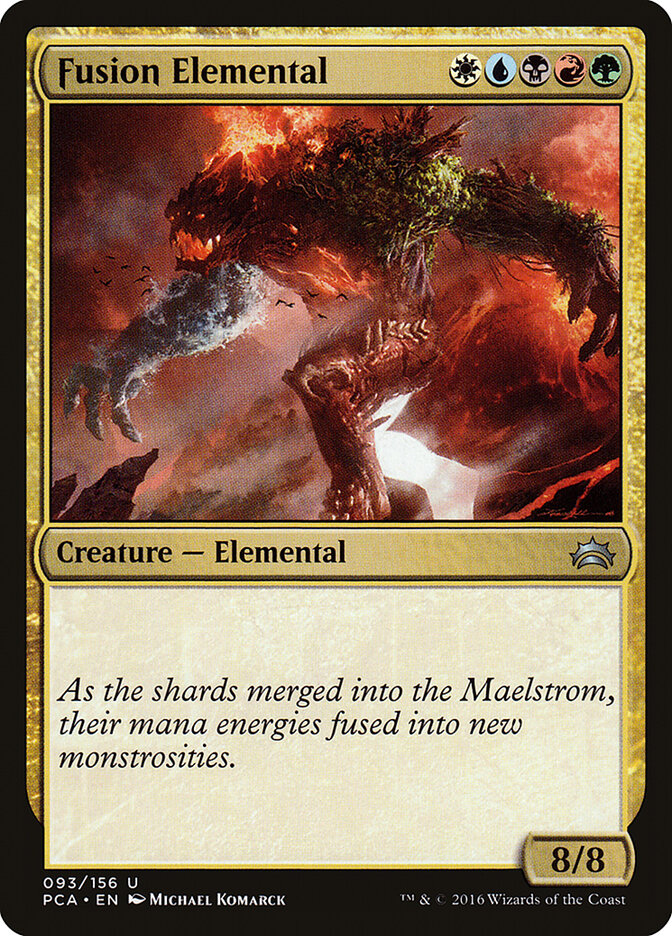 Fusion Elemental card front