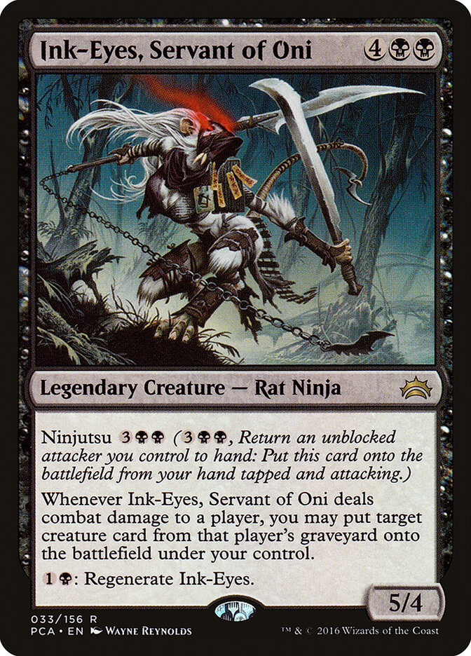 Ink-Eyes, Servant of Oni card front