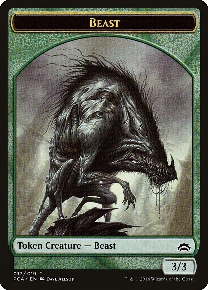 Beast card front