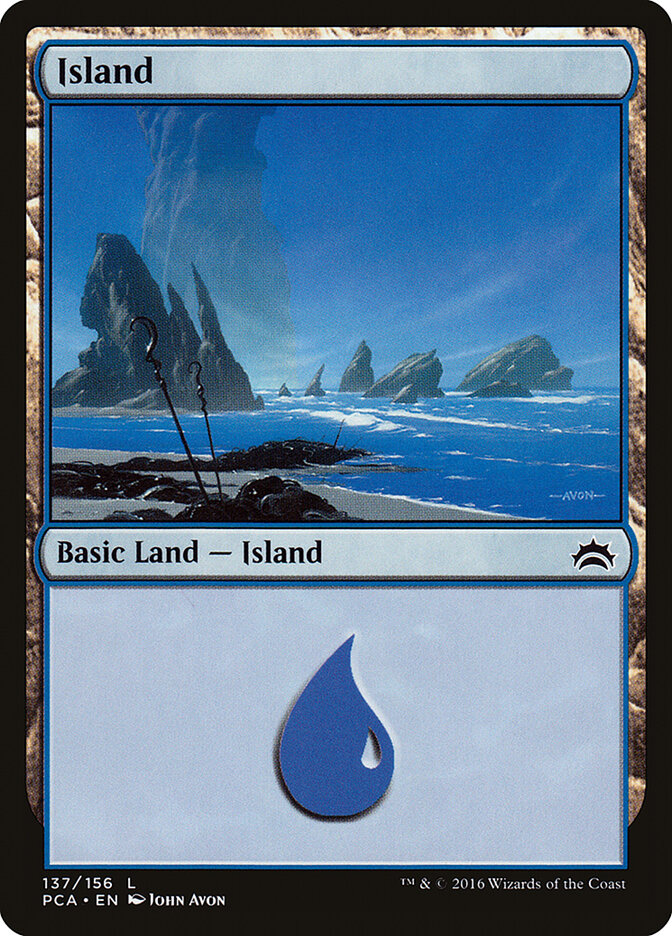 Island card front