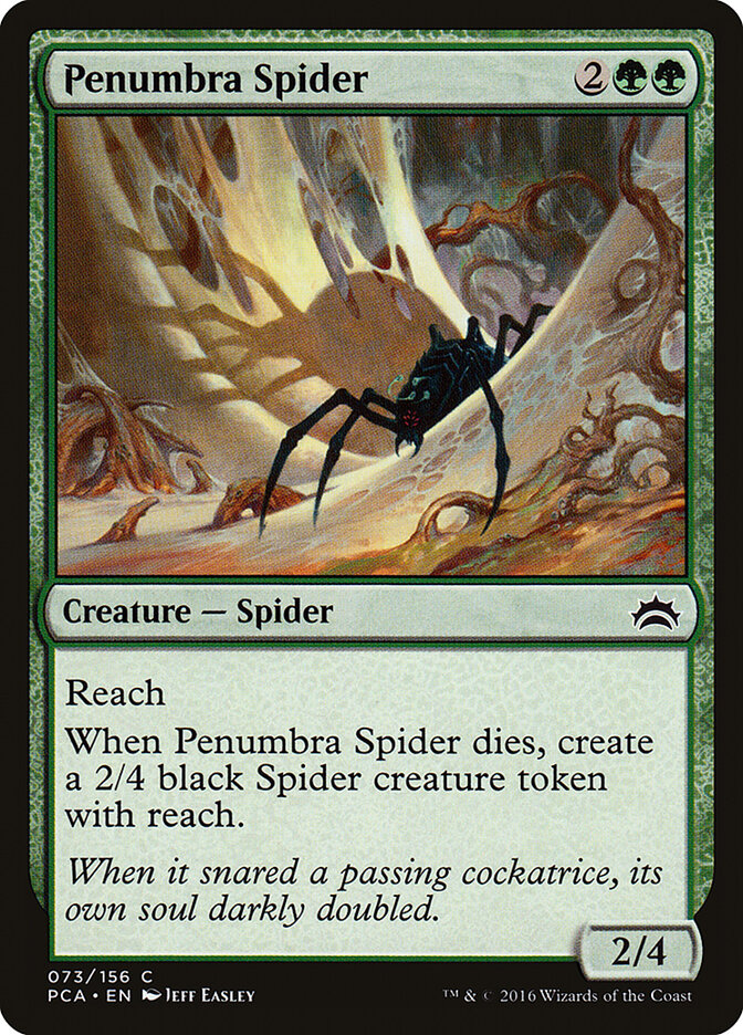 Penumbra Spider card front