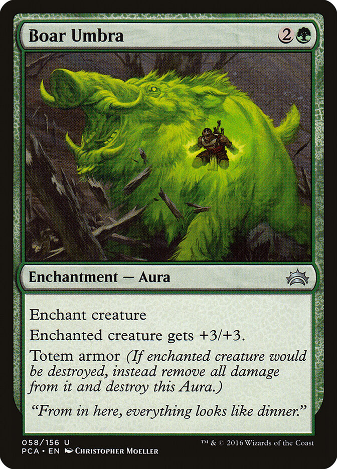 Boar Umbra card front