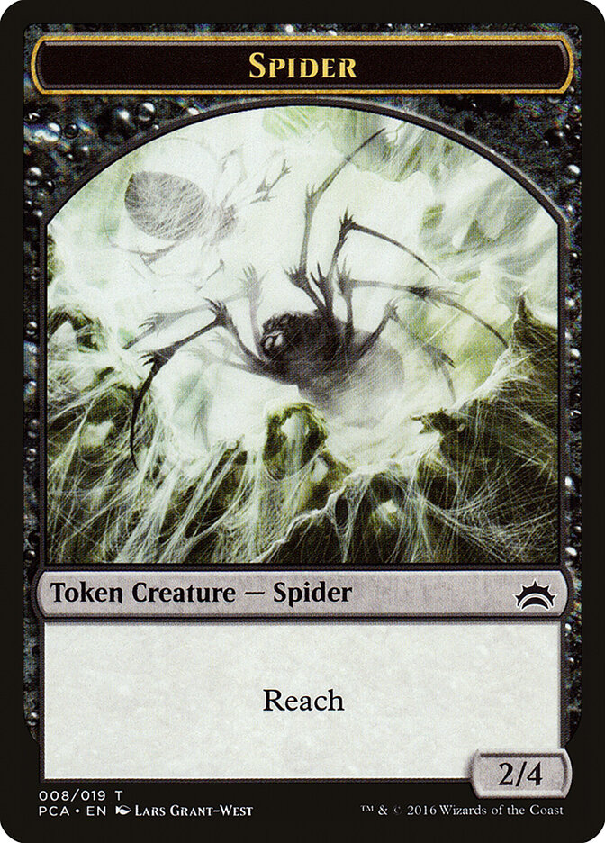 Spider card front