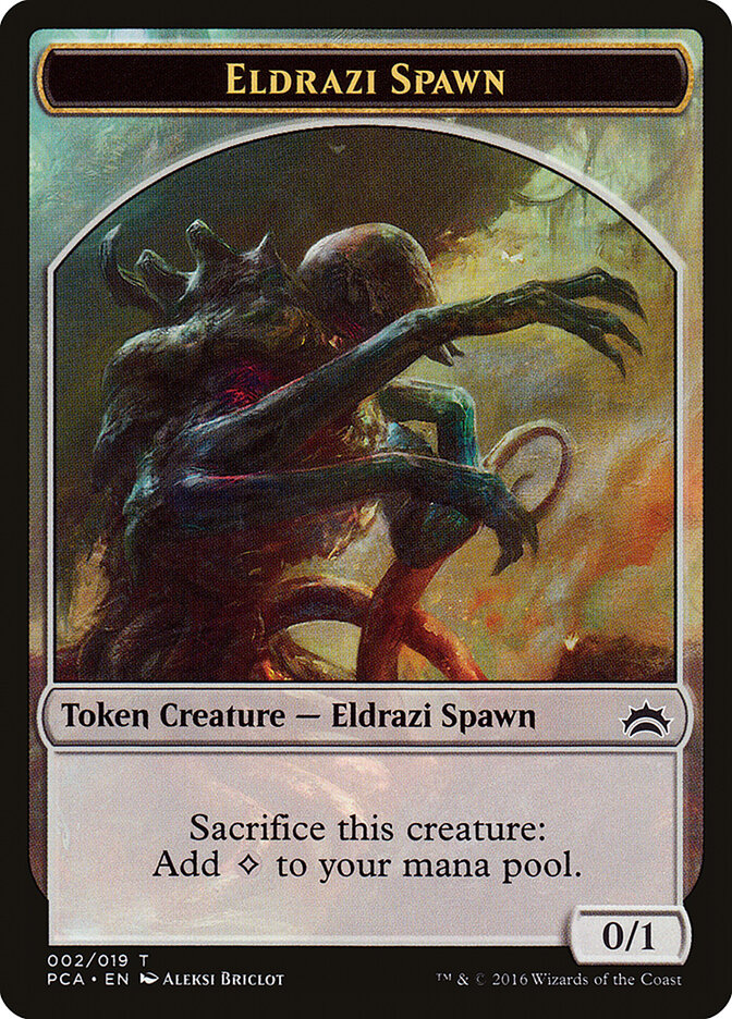 Eldrazi Spawn card front