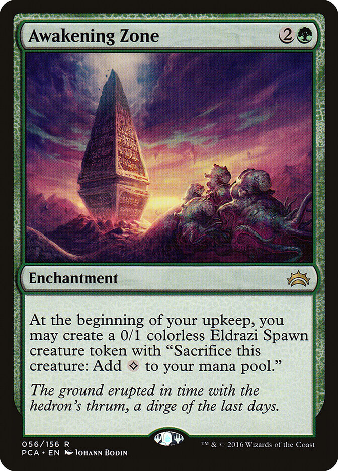 Awakening Zone card front