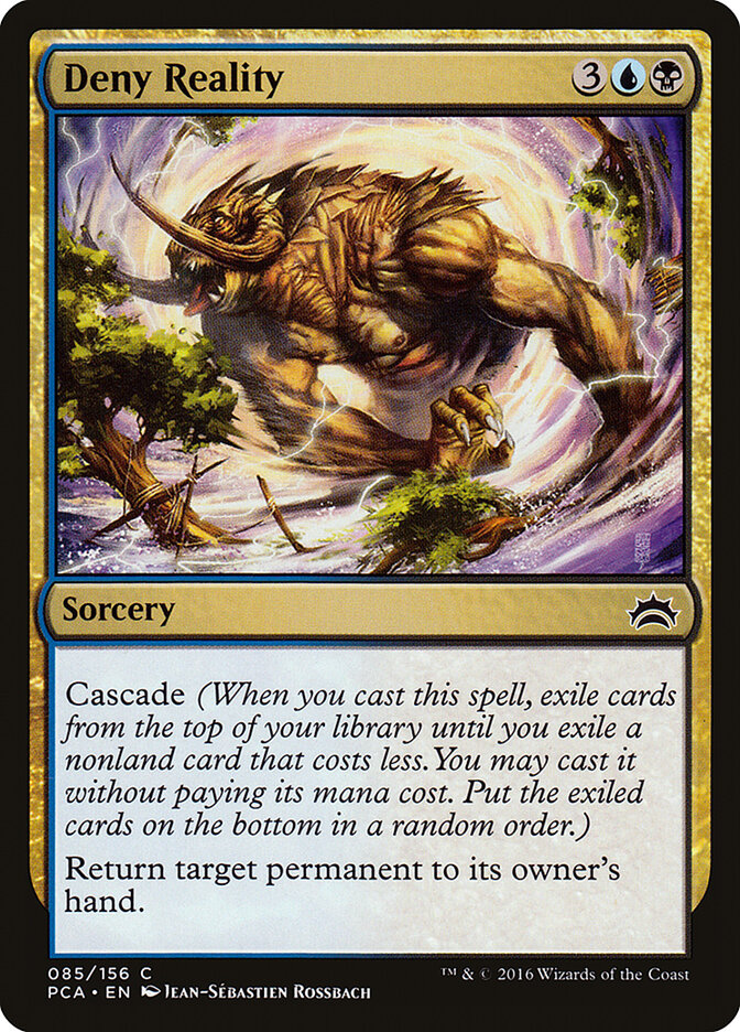 Deny Reality card front