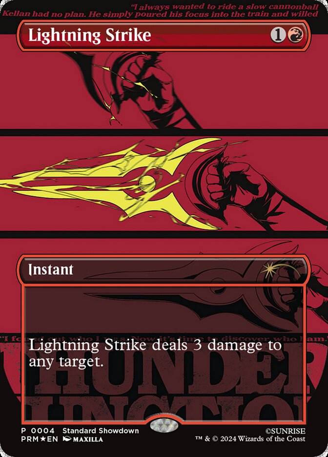Lightning Strike card front