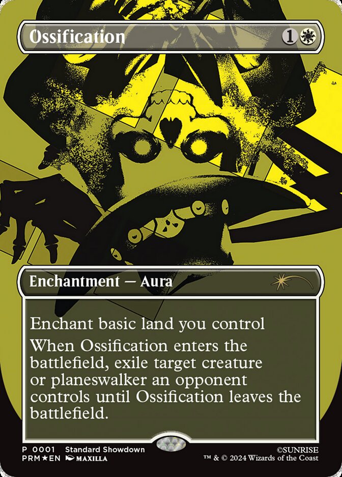 Ossification card front