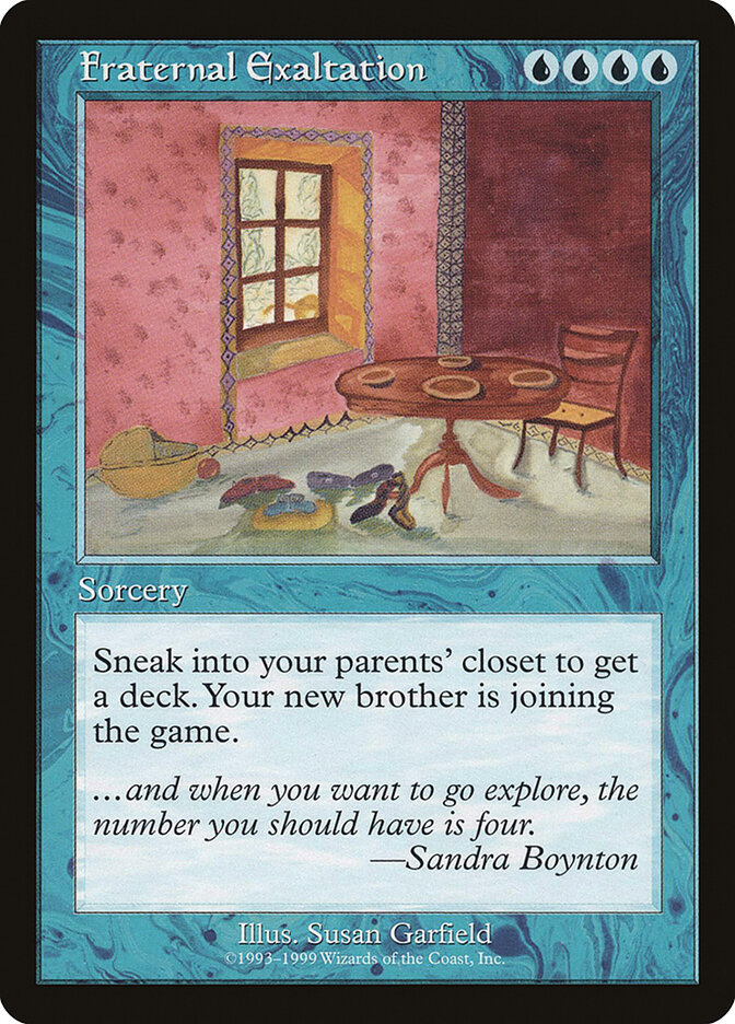 Fraternal Exaltation card front