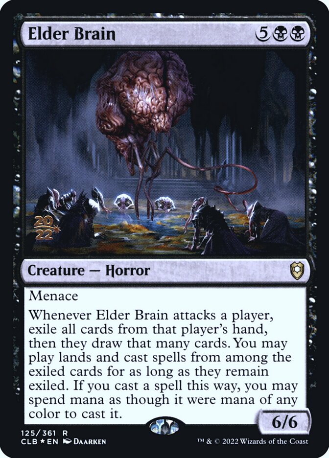 Elder Brain card front