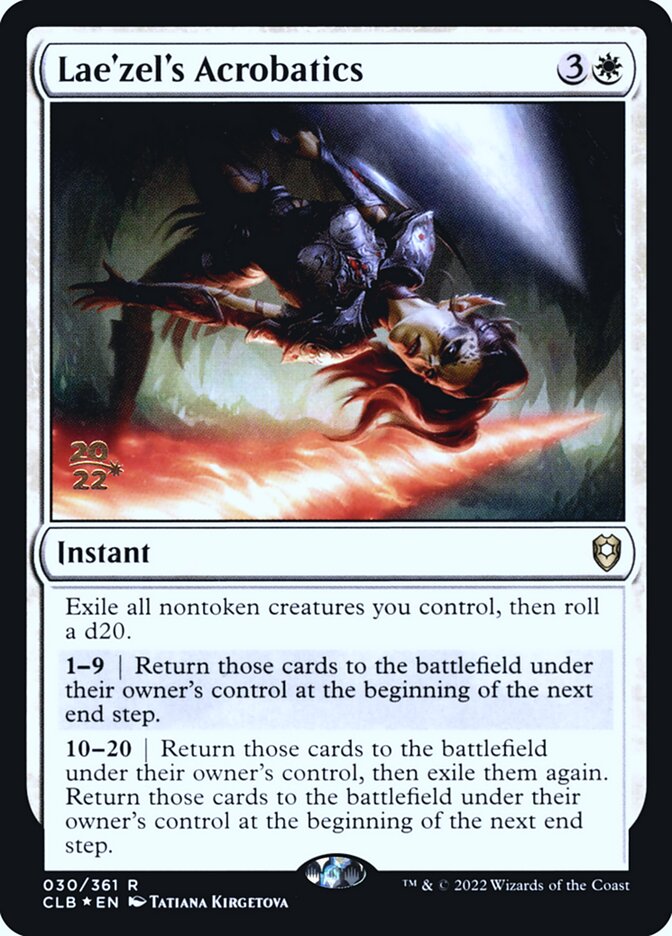 Lae'zel's Acrobatics card front