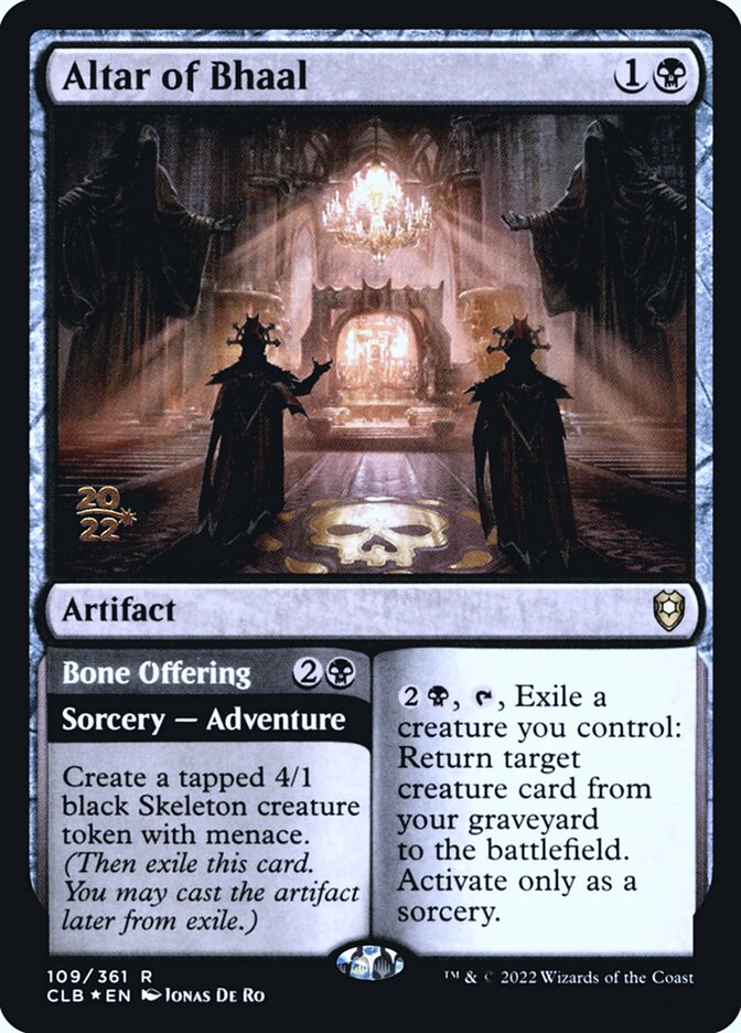 Altar of Bhaal card front