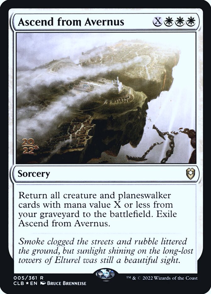 Ascend from Avernus card front