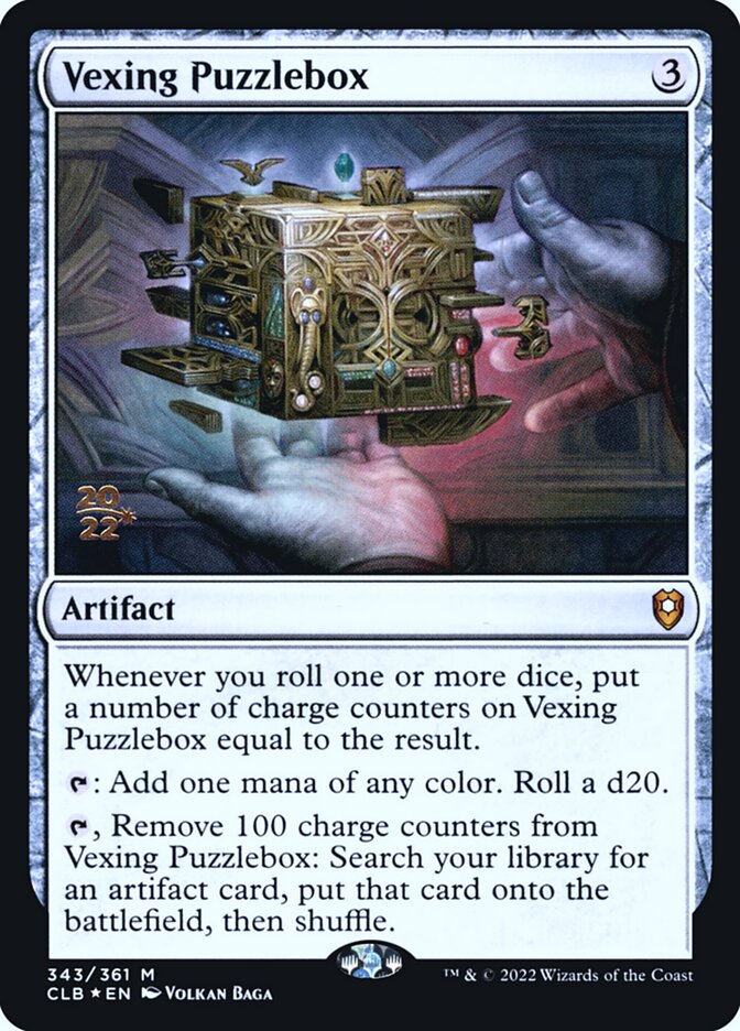 Vexing Puzzlebox card front