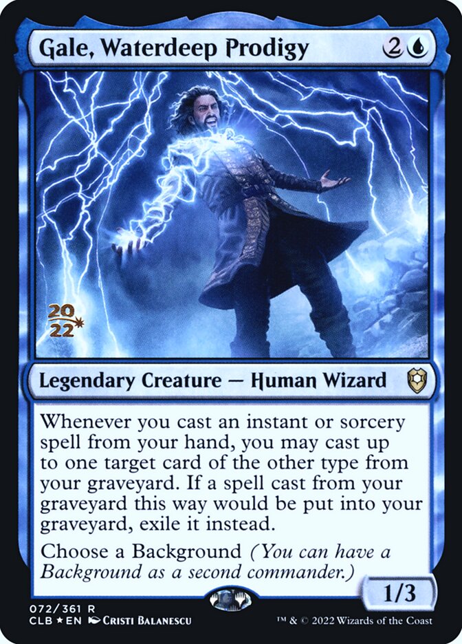 Gale, Waterdeep Prodigy card front