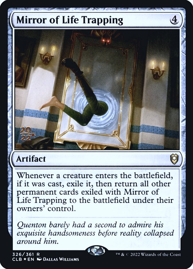 Mirror of Life Trapping card front
