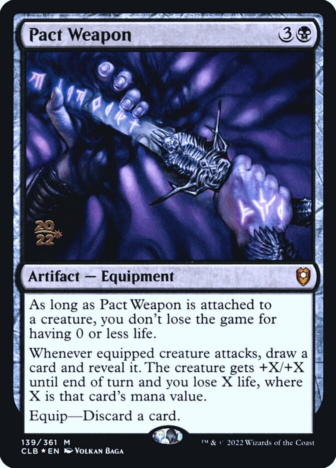 Pact Weapon card front