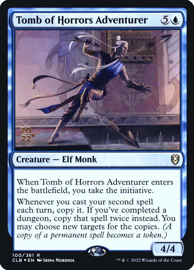 Tomb of Horrors Adventurer card front