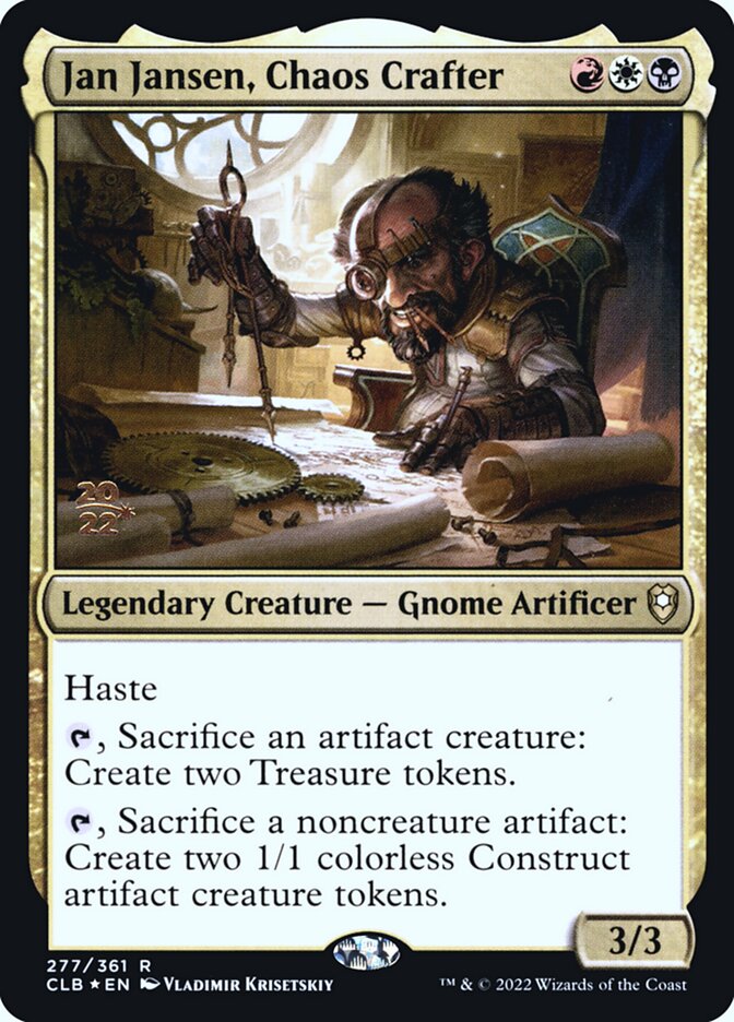 Jan Jansen, Chaos Crafter card front