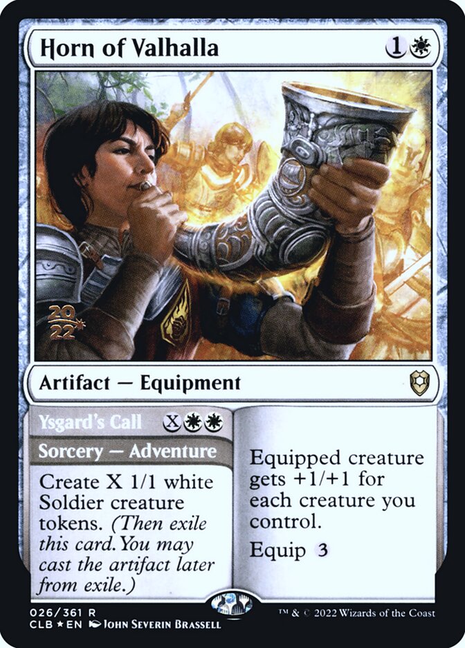 Horn of Valhalla card front