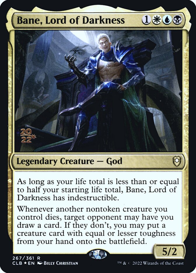 Bane, Lord of Darkness card front