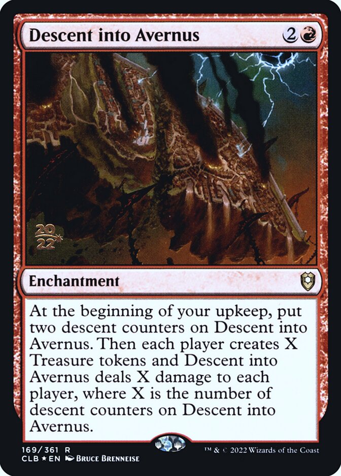 Descent into Avernus card front