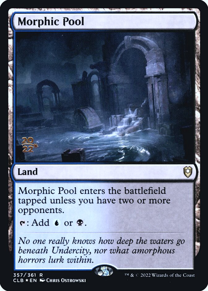 Morphic Pool card front