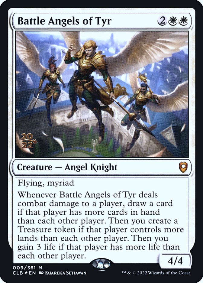 Battle Angels of Tyr card front