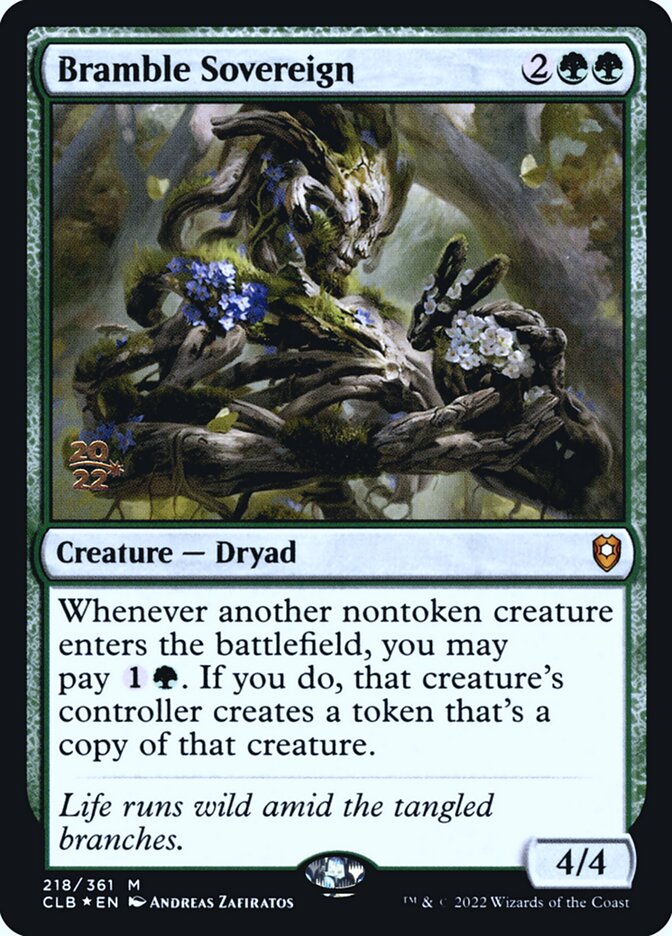 Bramble Sovereign card front