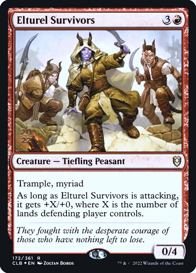 Elturel Survivors card front
