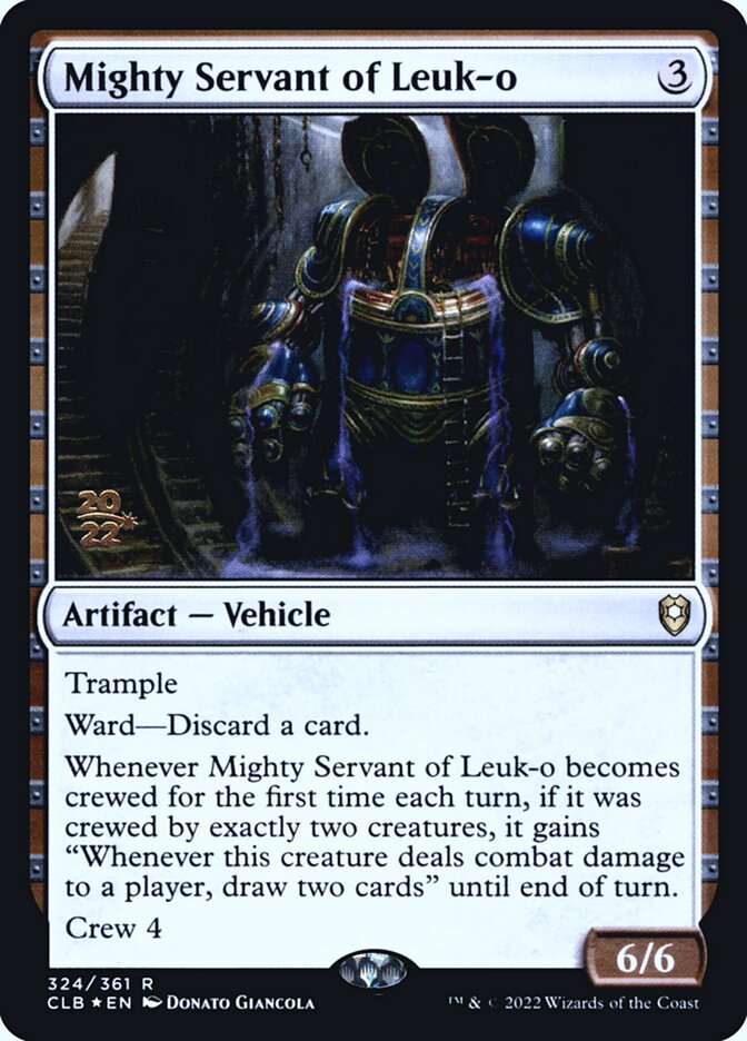 Mighty Servant of Leuk-o card front