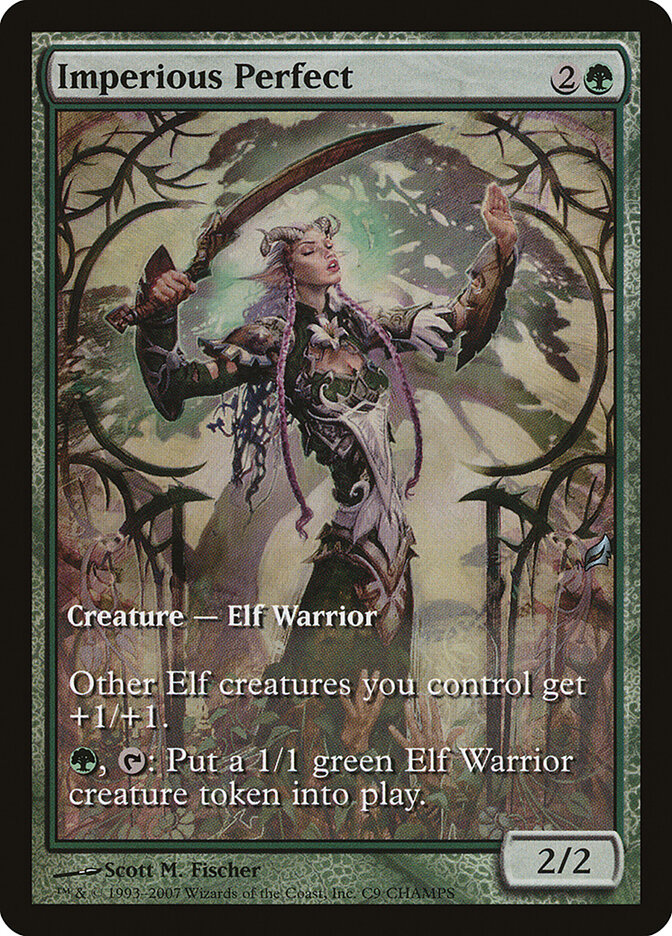 Imperious Perfect card front