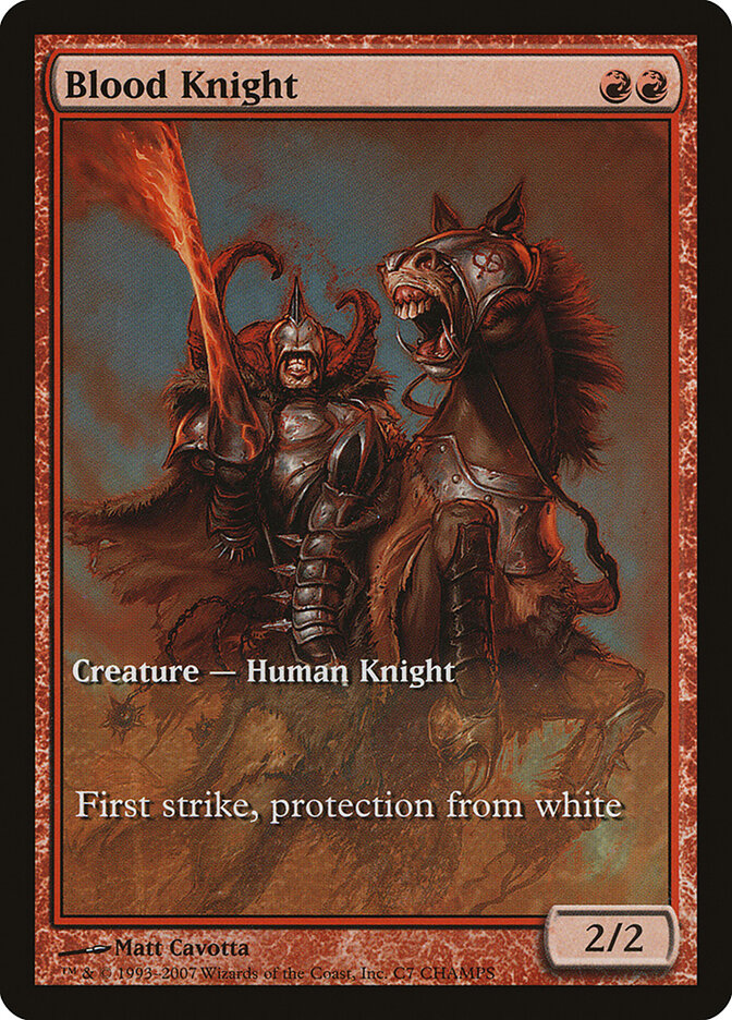 Blood Knight card front