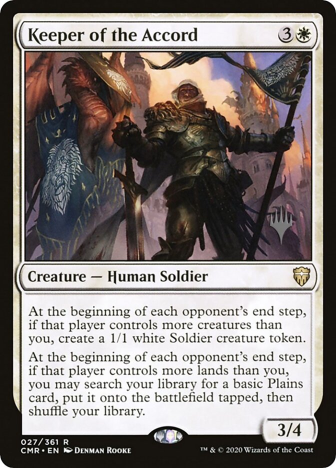 Keeper of the Accord card front