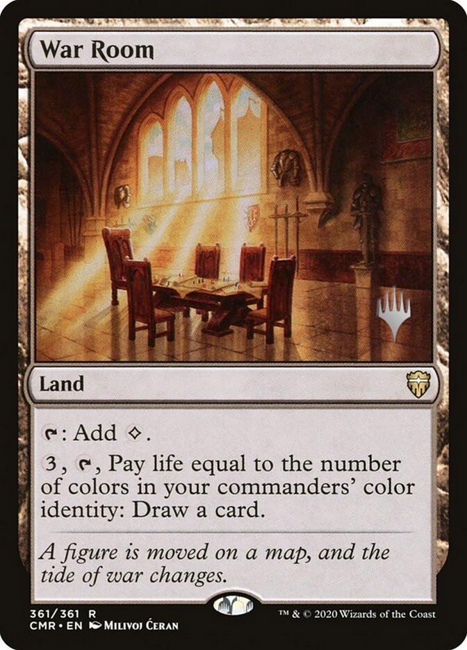 War Room card front