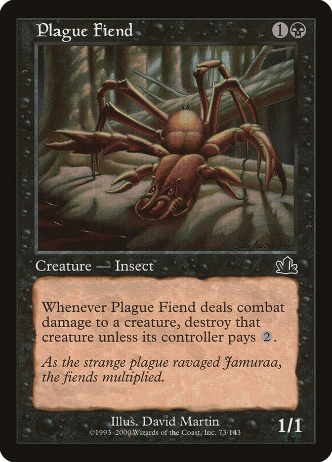 Plague Fiend card front