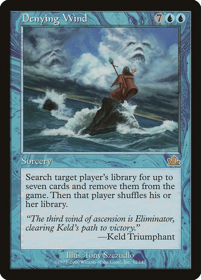 Denying Wind card front