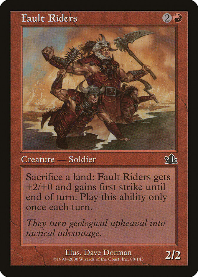 Fault Riders card front