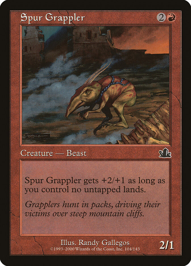 Spur Grappler card front
