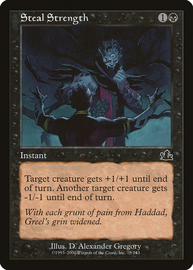 Steal Strength card front