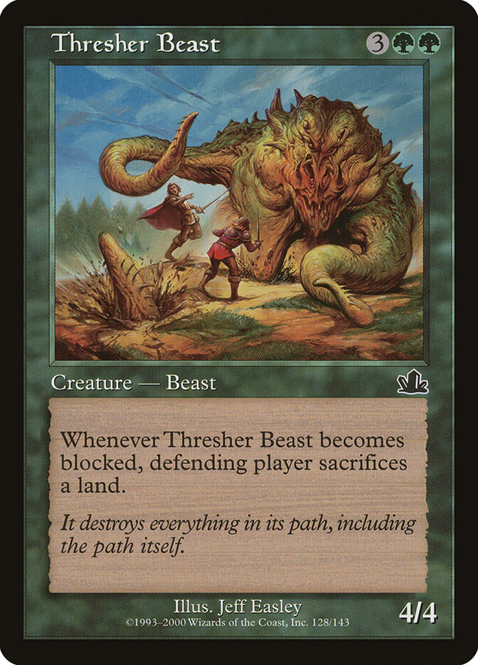 Thresher Beast card front