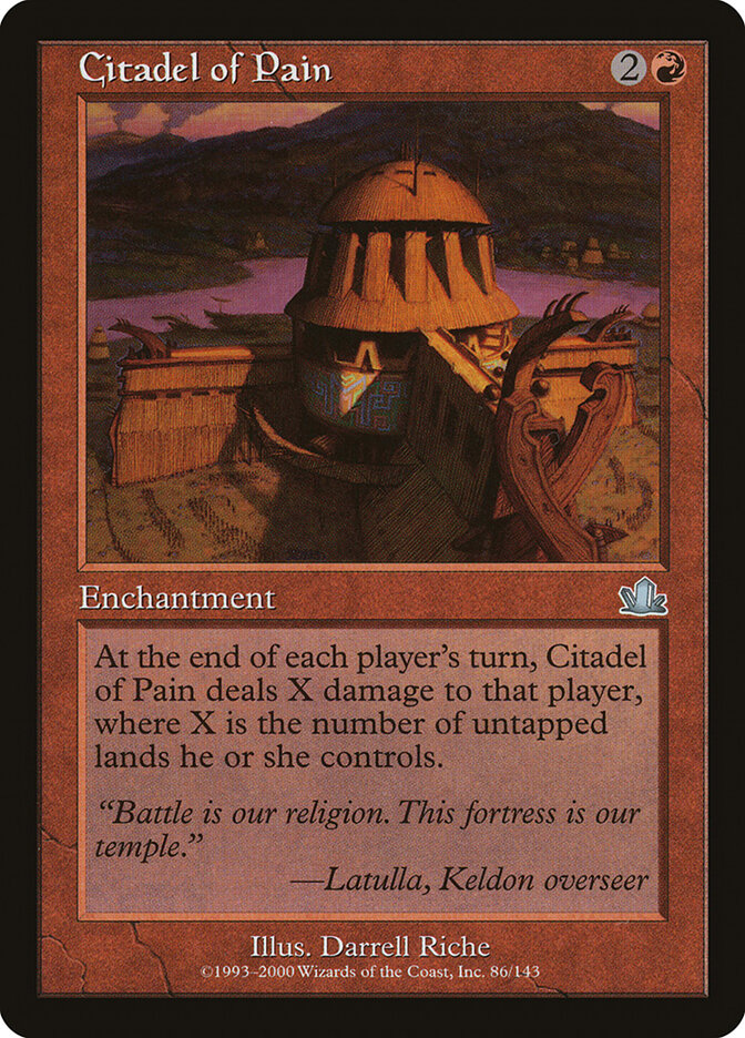 Citadel of Pain card front