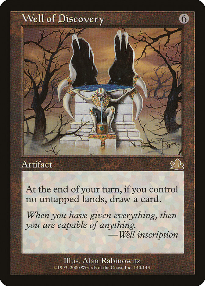 Well of Discovery card front