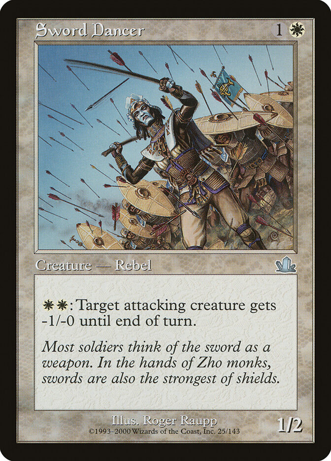 Sword Dancer card front