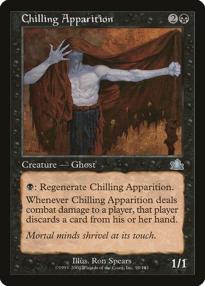Chilling Apparition card front