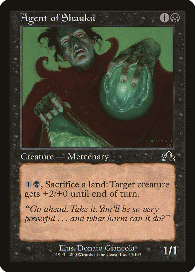 Agent of Shauku card front