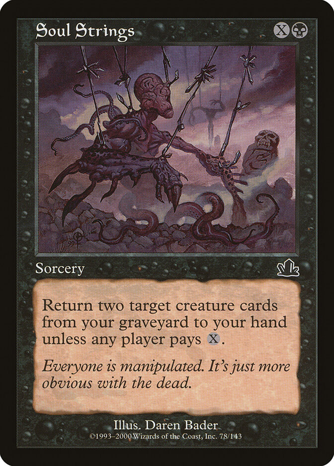 Soul Strings card front