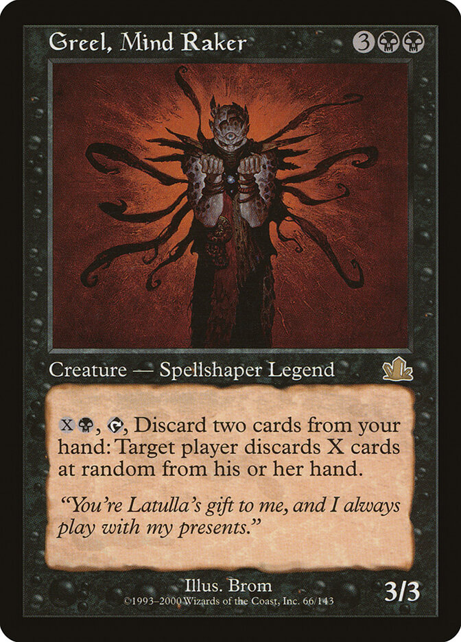 Greel, Mind Raker card front
