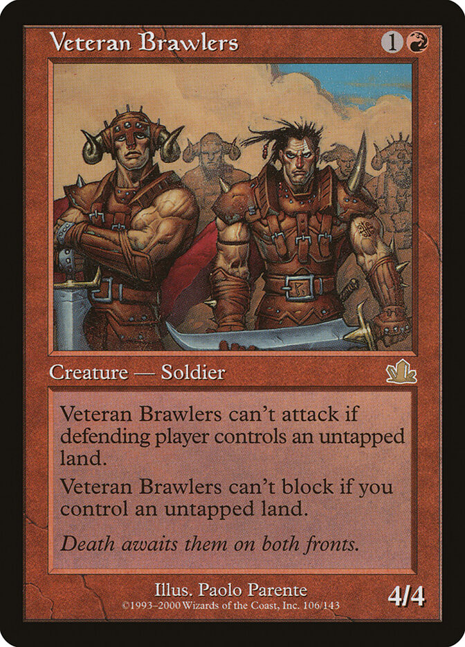 Veteran Brawlers card front